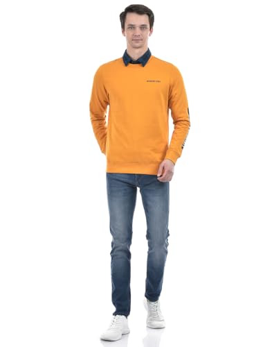 Image of Numero Uno Men's Varsity Red Statement Sweatshirt
