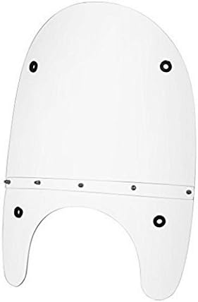 Bike Fiber Glass Front Windshield/Wind Shield White for Royal Enfield Classic 350