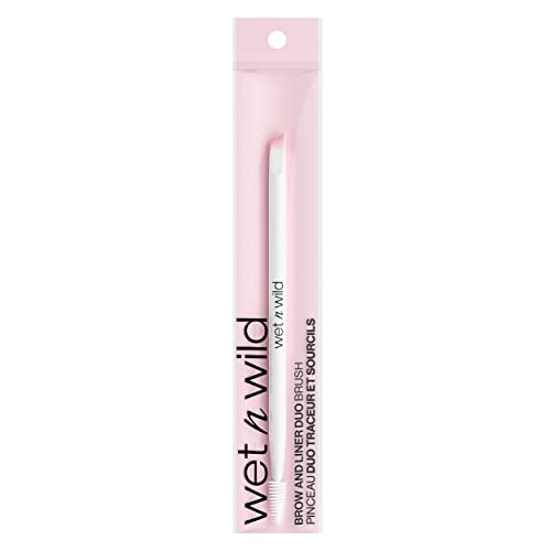 wet n wild Eyebrow and Liner Brush, Flat Makeup Angled Liner Brush, Ultra-Thin Precision, Soft Fibers (Pack of 3) - Thumbnail 3