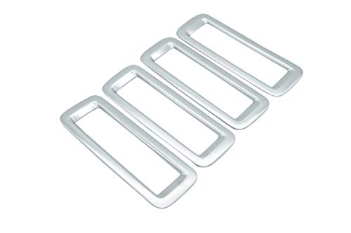 【BREED】 エスクァイア 80 系 85 系 サテンシルバー エアコン ダクト リング カバー ガーニッシュ (後部座席)