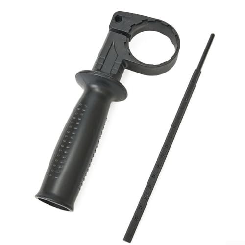 Hammer Drill Side Handle for Electric Drill Grinding Machine Handle Black, Replacement Side Handle for Electric Drill, Hammer Drill Side Handle