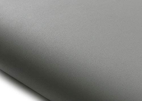 ROSEROSA Peel and Stick PVC Solid Self-Adhesive Wallpaper Covering Counter Top Shelf Liner Cool Gray (SG65 : 2.00 Feet X 6.56 Feet)