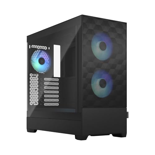 Fractal Design Pop Air RGB Black Tempered Glass Clear Tint, FD-C-POR1A-06