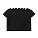 Goodfellow & Co Men's 4+1 Bonus Pack Short Sleeve Crew Neck Undershirt (US, Alpha, Large, Regular, Regular, Black)