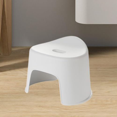 Image of Toddler Chair Lightweight Sturdy Kids Stool for Bathroom Living Room Bedroom White