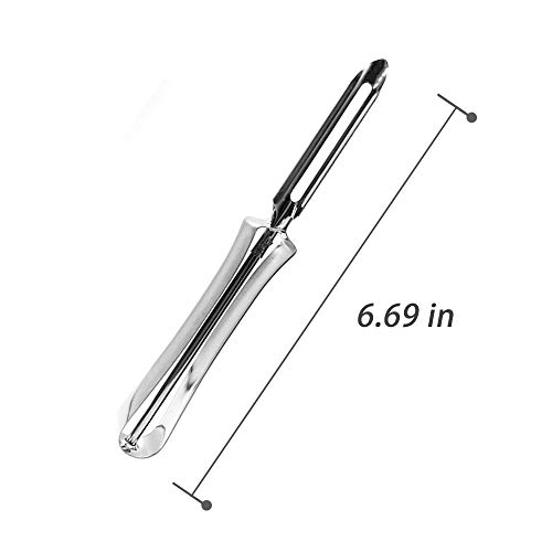 Vegetable Peeler, Stainless Steel Rotary Peeler For Potatoes Carrots Apples Pears 1 Pc By Lechay #TOP1
