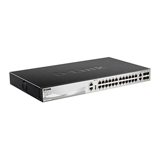 D-Link DGS-3130-30TS DGS 3130-30TS - Switch - L3 Lite - Managed - 24 x 10/100/1000 + 2 x 10 Gigabit Ethernet + 4 x 10 Gigabit SFP+ - Desktop, Rack-mou