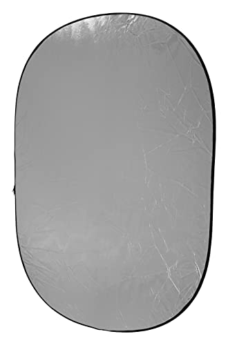 Fotodiox 40X60In 5-In-1 Collapsible Reflector Panel And Stand Kit For Photography And Video - Black, Gold, Silver, Translucent, And White Panel #TOP4