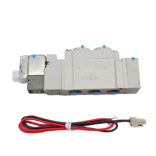 Électrovanne pneumatique SY5520-3HS-C4 à centre de pression 3 positions - 6