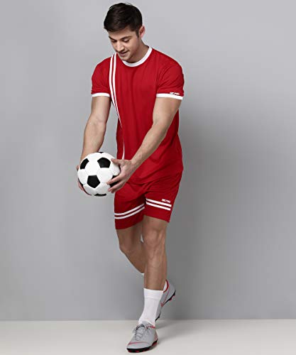 Image of Adults Mens Football Soccer Set of Jersey with Shorts