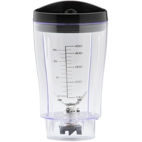 Kitchen Selectives 14-Ounce Mini Blender Color Series - Personal, Portable Blender for Fruit Smoothies & More - With Powerful Stainless Steel Blade & Drink Lid - Cobalt Blue