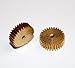 MKSIWSA Industry 5PCS 0.5M-40teeth Metal Copper Precision Model Motor Small Modulus Gears Hole 2mm