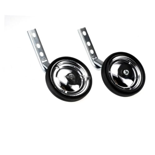 Juego de ruedas de entrenamiento Levemolo Heavy Duty para bicicletas, construcción de acero, para equilibrio y entrenamiento, en negro miniatura 4
