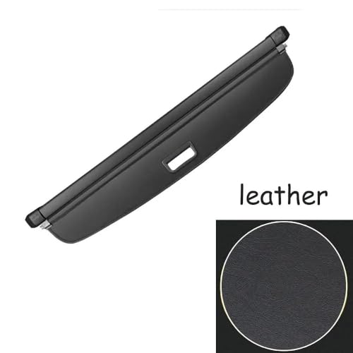 Cortina retráctil maletero Volvo XC90 2003-2014 en cuero negro para carga 2
