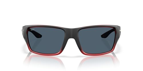 Image of Costa Del Mar Mens Tailfin Rectangular Sunglasses