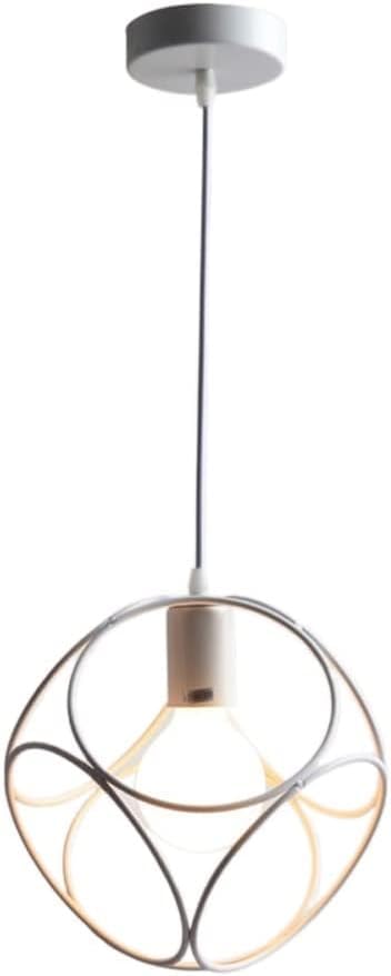 Lustre moderne en fer forgé avec éclairage LED économique et durable