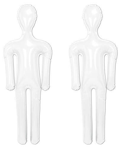 Beistle Inflatable M R Party 2 Piece, 5', White