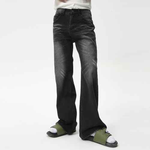 Men's Denim Jeans American Casual Daily Relaxed Straight Leg Weekend Commuter Pants for Men2