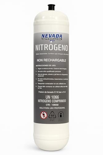 Cartucho de Recambio de Nitrógeno en Botella Desechable | Bricoprofesional
