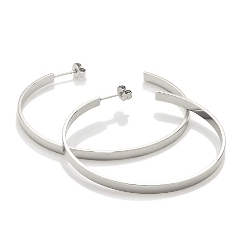 Image of Amazon Essentials 14K Gold Plated Square Edge Hoop