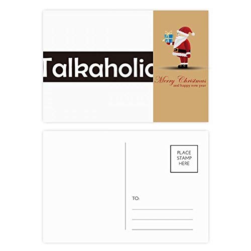 Cartes postales Père Noël lot de 20 papeterie vœux Noël tradition