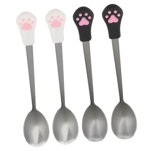 COLLBATH 4Piezas Mascotas de Inoxidable Perros y Accesorio de Alimentación Durable