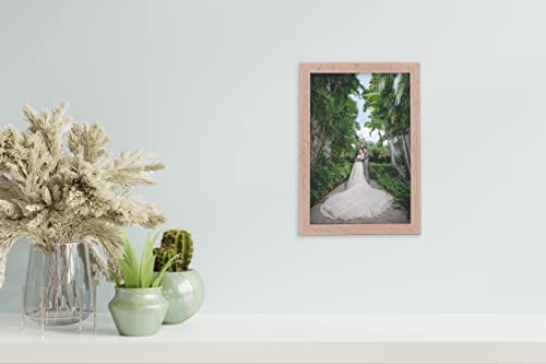 Wall Space 12x8 Oak Picture Frame, Regular Frame Oak - Image 2