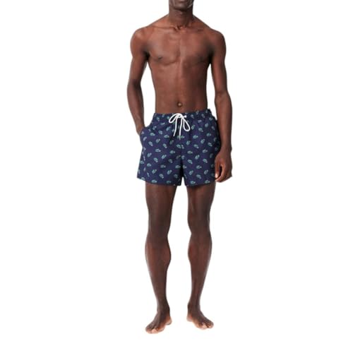 Lacoste Men's Standard Allover Croc Swim Short