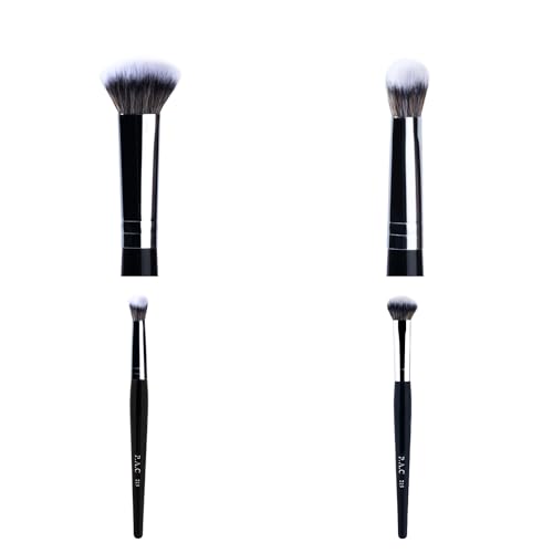 Image of PAC Concealer Brush 219 for Women with soft bristles | Multipurpose Brush Can be used to highlight & brighten your face & for precise contouring | Works with Cream, Liquid and Powder Formulations