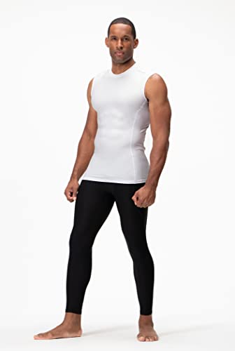 Image of DEVOPS 3 Pack Men's Athletic Compression Shirts Sleeveless