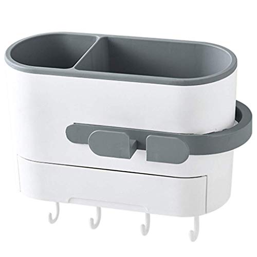 Badezimmerregale Küchenablage Rack Saugertyp schlägt Nicht Handtuchhalter mit Haken Wandmontage Haartrockner Lagerregal