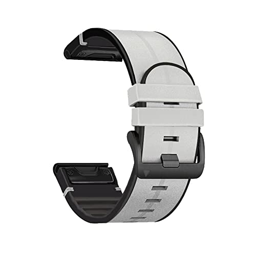 Bracelet en silicone 26mm pour Garmin Fenix 7X et 5X de sport et bureau