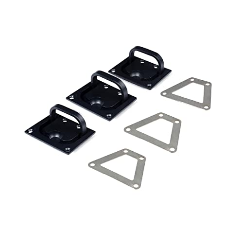 Snapklik.com : Marine Recessed Hatch Pull Handle Black Coating ...
