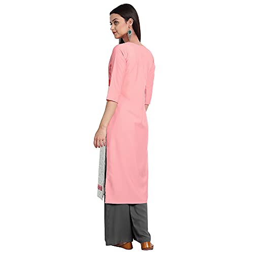 Image of Women's Crepe Regular Kurta