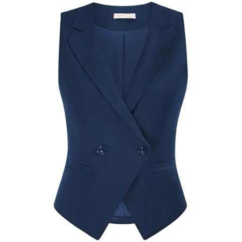 Belle Poque Vintage Double Breasted Waistcoat Cover