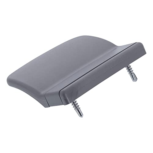 ToniTec Balkontürgriff Pala in Silber aus Kunststoff Balkon Türgriff inkl. Schrauben zur Montage