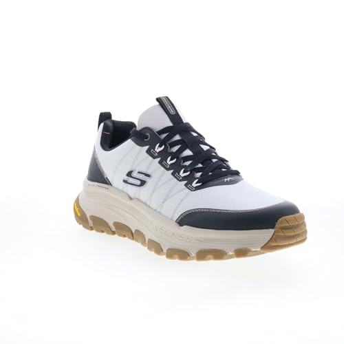 Skechers - Mens Relaxed Fit: D'Lux Trekker - Toughtwill Sneakers, Color Light Gray, Size: 9.5 M US