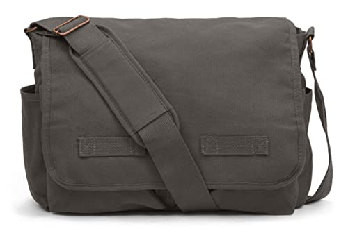 Image of Sweetbriar Classic Messenger Bag - Vintage Canvas Shoulder Bag for All-Purpose Use