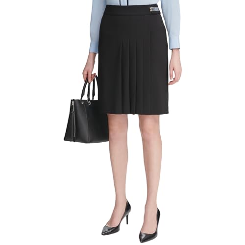 Calvin Klein Pleated Skirt Black 12