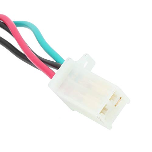 4-Draht-Stecker Zündschlüsselschalter, Motorrad Elektrofahrrad Zündschalter Set mit 2 Schlüsseln Ersatz Universal für ATV Mini Moto Dirt Bike