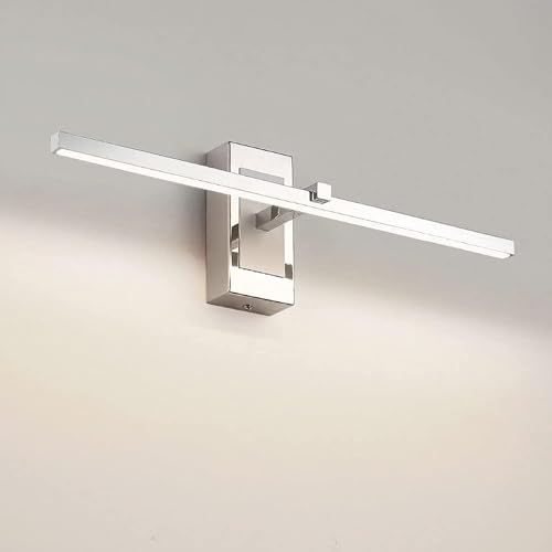 Lámpara de espejo de baño para maquillaje y tocador con luz impermeable IP44