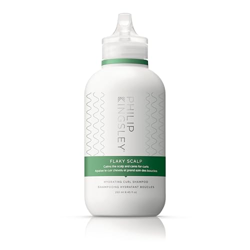 PHILIP KINGSLEY | Flaky Scalp Curl Shampoo | Anti‑Dandruff Shampoo for Curly, Coily & Wavy Hair | Calms & Clears Flakes Without Stripping Color | 8.45 oz