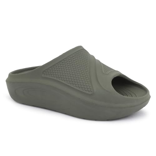 Image of Hygear Men's Radar EVA Slides | Ultra Soft Cushion | Lightweight | Waterproof | Stylish |Anti-Skid | Comfortable Everyday Slides for Men