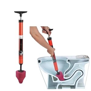 Toilet Plunjer, Upgraded Toilet Plunger Kit Hoge Druk Luchtafvoer Klomp Remover Sanitair Tool voor Sink Badkamer Keuken Bad Verstopte Pijp