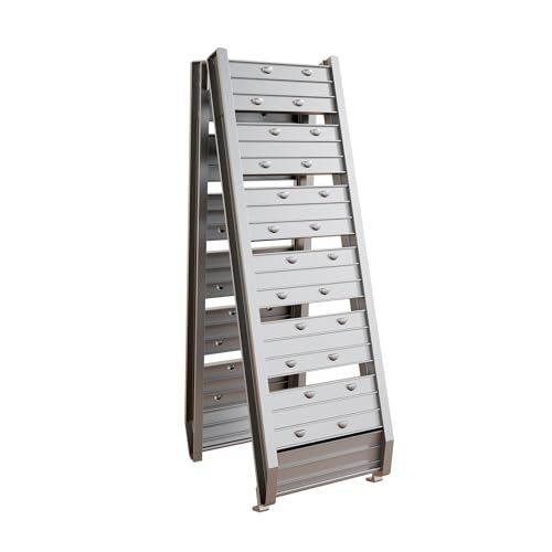 Wiltec Rampe de Chargement Pliable 1820 x 305 mm – capacité de Charge Max. 200 kg – en...