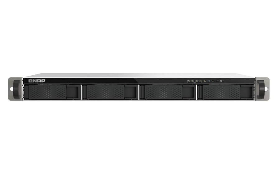 QNAP NAS TS-433 10TB 4台付 Amazon.com: QNAP TS-433eU Compact 1U Short-Depth rackmount