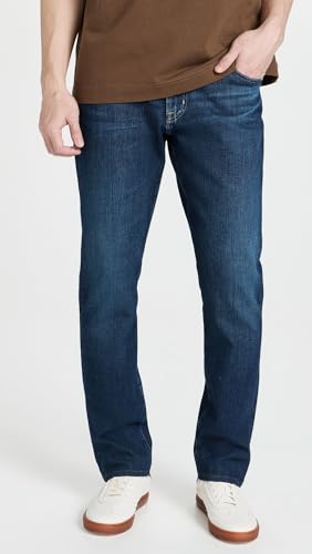 Image of AG Adriano Goldschmied Men's The Graduate Tailored Straight SUD Sueded Stretch Sateen 32 inch