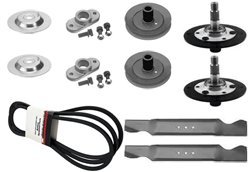 MTD 42 "cortacésped cubierta reconstruir Kit césped Chief, Ranch King, blanco, Troy Bilt, Yardman