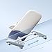 DAN&DRE Baby Rocking Swing Chair with Removable Food Tray Universal Wheels Foot Piano Music Baby Rocking Chair