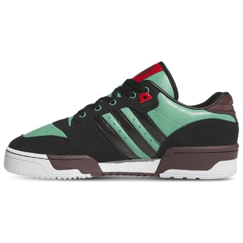 adidas X Demon Slayer Rivalry Low Demon Slayer (Core Black/Green, US Footwear Size System, Adult, Men, Numeric, Medium, 10)2